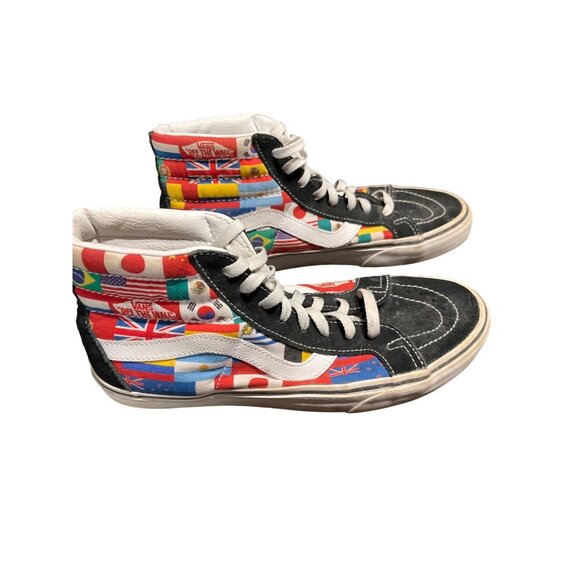 Vans Other - Vans Sk8-Hi Reissue Flags High-Top Sneakers